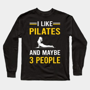 3 People Pilates Long Sleeve T-Shirt